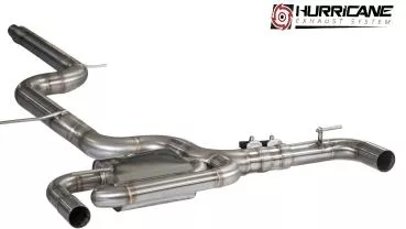 Hurricane Exhaust 3.5" ECE Klappenanlage für VW Golf GTI 7.5 TCR OPF V2